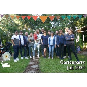Garden party in Magdeburg in July 2024